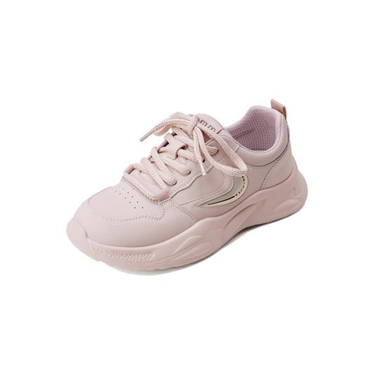 西村名物2025年春季新品超轻厚底增高休闲运动鞋小白鞋T25AM15021 商品图6