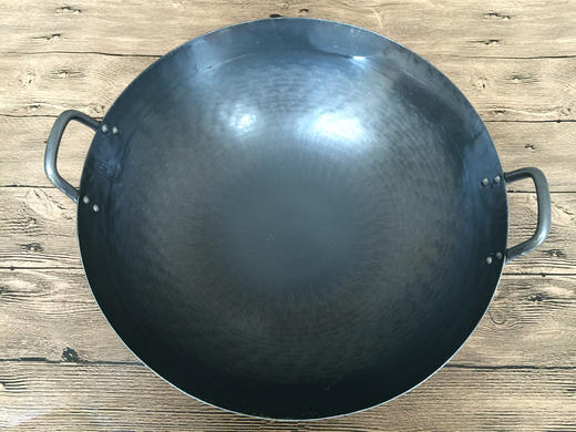 日本进口山田拓打熟铁锅圆底炒锅无涂层炒菜33cm（厚度1.2mm）【不支持补差，非质量问题不退不换】S 商品图2