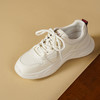 西村名物2025年春季新品超轻厚底增高休闲运动鞋小白鞋T25AM15021 商品缩略图5