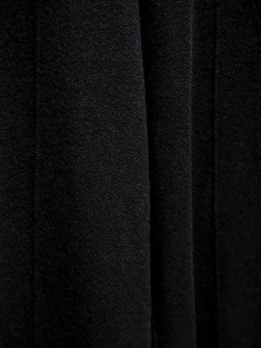 盛唐婧| 强缩羊毛针织裤-黑色 商品图2