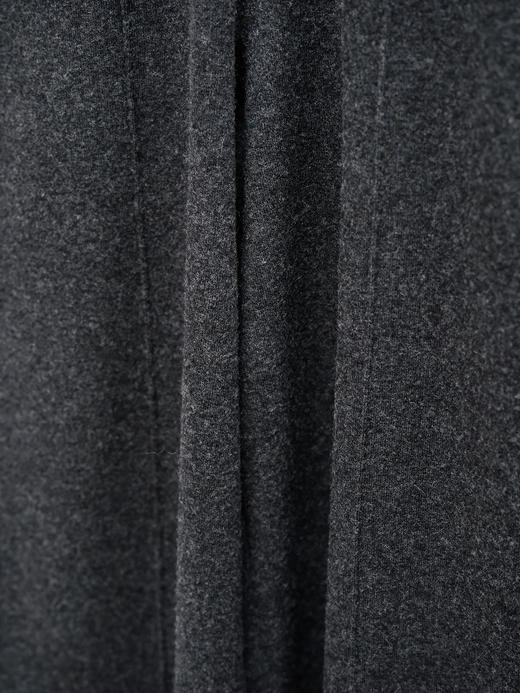 盛唐婧| 强缩羊毛针织裤-深麻灰 商品图2