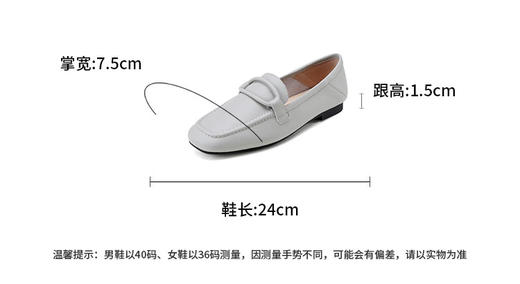 西村名物2025年春季新款低平跟舒适透气经典乐福鞋T25AM15051 商品图2
