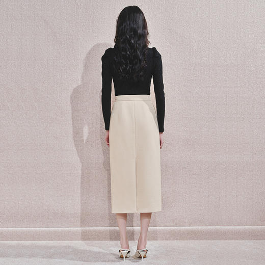 玛克门店发货：浪漫优雅包臀半裙MF85SK751M40 商品图3