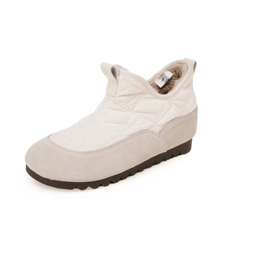 西村名物2025年冬季新款轻便厚底防滑厚绒里舒适保暖中帮短靴T25DS48458 商品图7