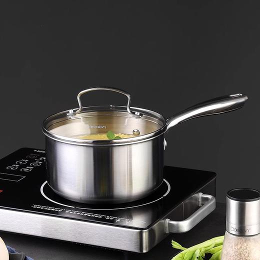 戴德Helen海伦系列不锈钢锅18cm奶锅+24cm汤锅套装 商品图3