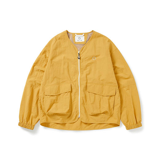 WHEELS and WIND 防泼水耐磨男女无领夹克外套 商品图3