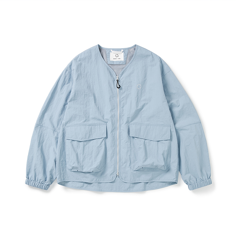 WHEELS and WIND 防泼水耐磨男女无领夹克外套