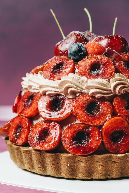 智利车厘子海盐奶盖派 商品图3