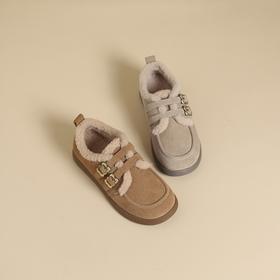 西村名物2024年冬季新款轻便厚底防滑毛里舒适保暖毛毛鞋短靴T24DM48391