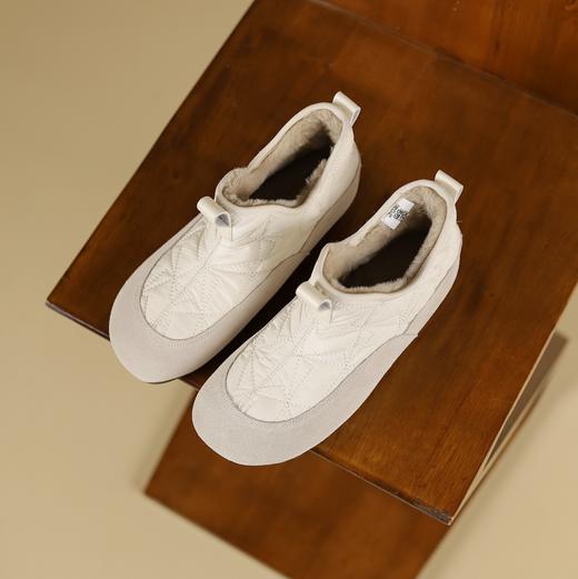 西村名物2025年冬季新款轻便厚底防滑厚绒里舒适保暖中帮短靴T25DS48458 商品图2