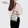 大英博物馆 巴斯特系列 萌猫针织提花 手提斜挎包-黑白 商品缩略图0