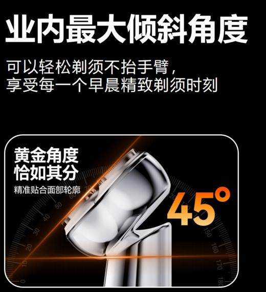 昔马三刀系列 电动剃须刀 商品图2