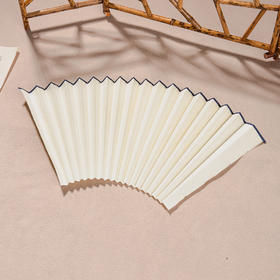 90年代舒莲记制特市红星棉料十八方扇面