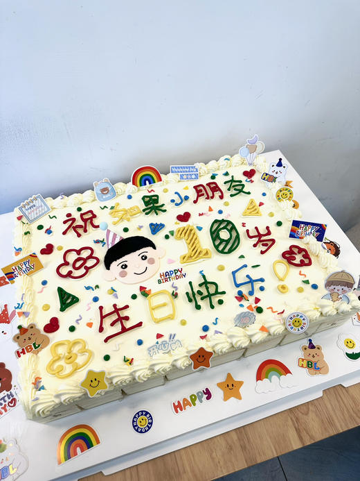 「大切块」大尺寸  方杯有水果夹层 纸杯拼接 杯子蛋糕 造型任选 商品图3