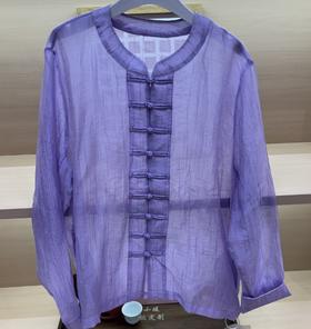 【抖音专属】中式衬衫(23710014-昌荣)