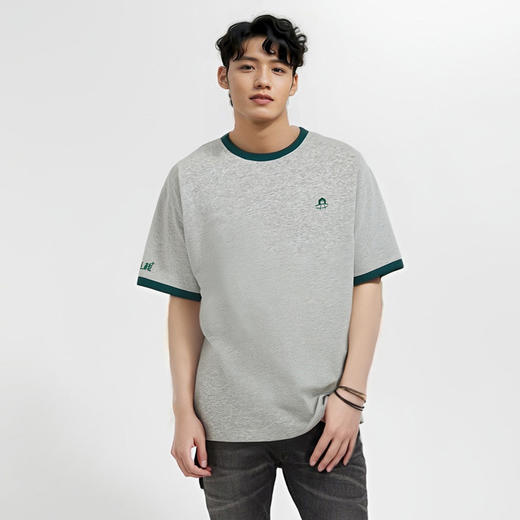 (XYC)小货栈联名T恤 弹性亲肤 拼接袖口（w） 商品图1