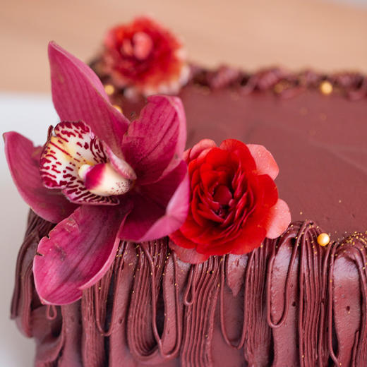 「卓卓高」TableCake｜「赤忱」车厘子奶油长桌糕 商品图3