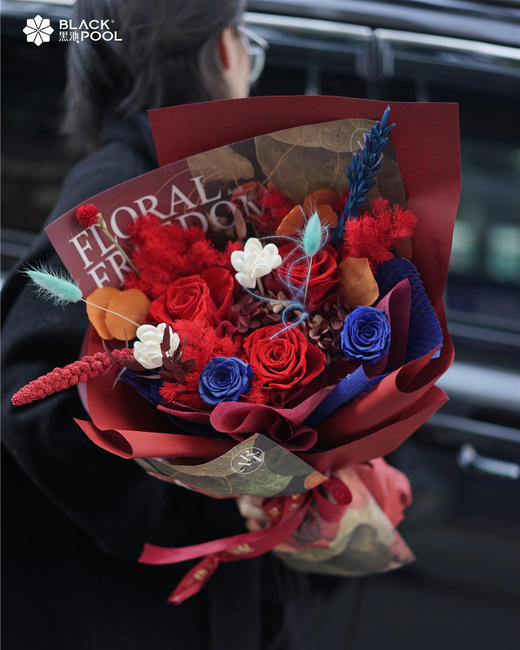 红玫瑰永生花 商品图1