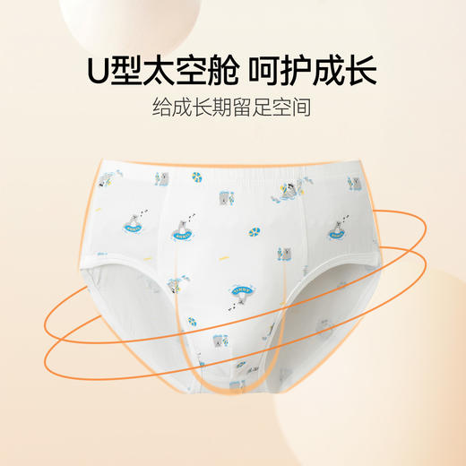 男童三角裤两件装春季新款安奈儿童装JB517049 商品图1