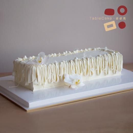 「卓卓高」TableCake｜「纯一」草莓奶油长桌糕 商品图0