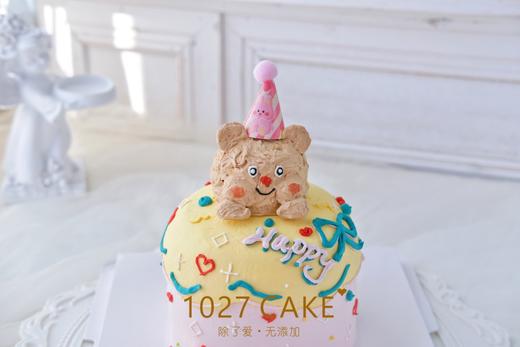 1027CAKE | 立体奶油霜  黄油小熊 商品图1