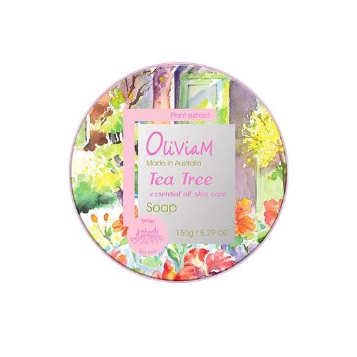 【4月优享，买一送一】Oliviam澳莉维亚澳洲进口茶树精油护肤皂深层清洁保湿控油150g澳莉维亚茶树精油护肤皂150g 商品图4
