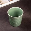 【样品特惠6折 ，无原包装仅1件，无货退款】本土斋青瓷可乐杯办公杯鱼藻纹手握捧杯家用梅子青刻绘大号个人杯青瓷鱼藻纹可乐杯200ML万花容天杯120ML【不支持补差，非质量问题不退不换】S 商品缩略图2