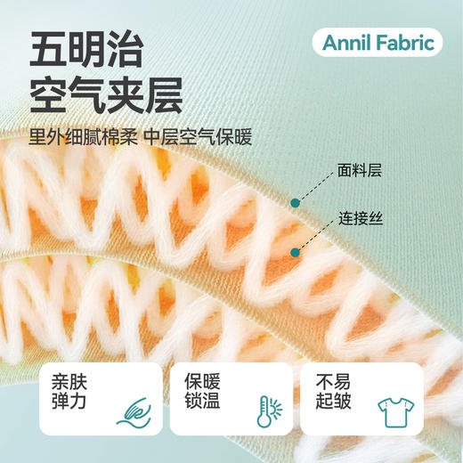 女童翻领长袖卫衣春季新款安奈儿童装EG511032 商品图3