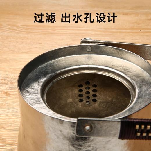 【清仓特惠7折，仅1件，无货退款】麦卡伦纯钛烧水壶电陶炉煮茶壶器泡茶壶煮茶泡茶专用燃气家用煤气麦卡伦直筒茶壶1.3L大号钛茶叶罐200ml 商品图5
