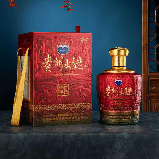 53度贵州大曲酒（乙巳蛇年）2.5L 单瓶 商品图2