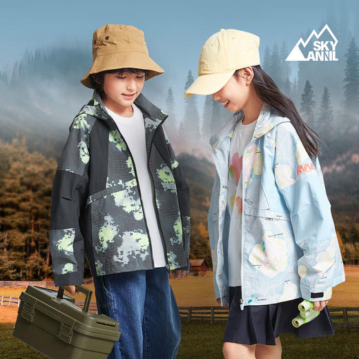 男女童夹克外套春季新款安奈儿童装EM515016 商品图2