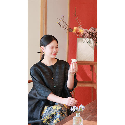 【2026东衣作】新中式连衣裙（19707679汉宫秋月） 商品图2