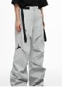 25/26YAKKY雪服腰裤 灰白+黑色 商品图0