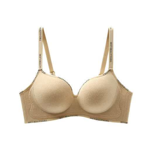 芬腾内衣女小胸聚拢上托一片式文胸性感无钢圈收副乳舒适透气胸罩 商品图4
