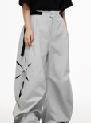 25/26YAKKY雪服星芒裤 灰白+黑色 商品图0
