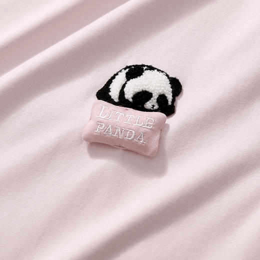 芬腾睡衣女春秋季纯棉长袖套头圆领全棉可外穿家居服套装 商品图2