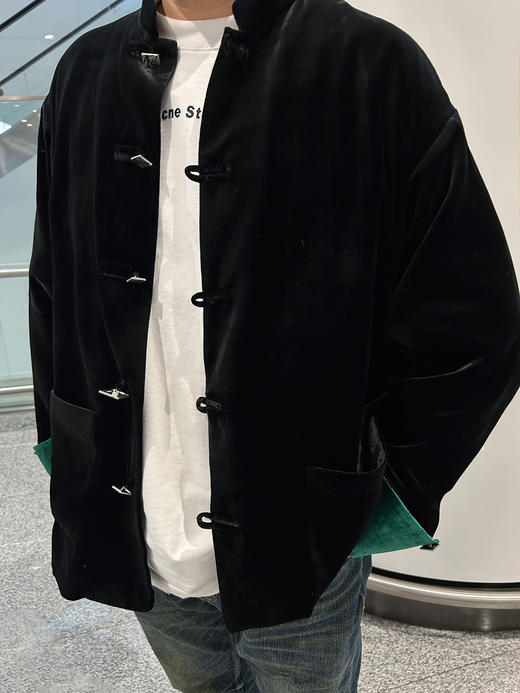 盛唐牡丹| 泊野男士丝绒外套 商品图13