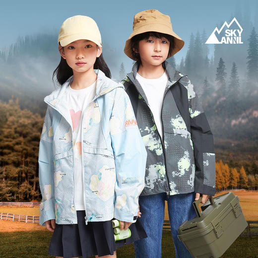 男女童夹克外套春季新款安奈儿童装EM515016 商品图1