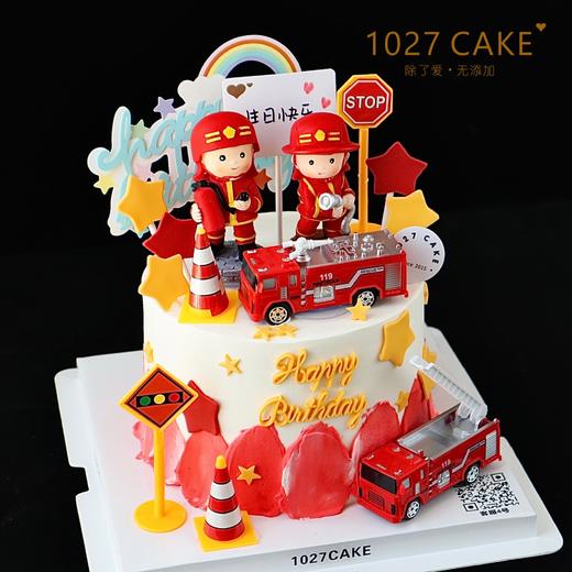 1027CAKE | 消防员 消防车主题 商品图2