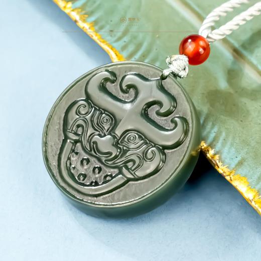 新疆国玉盟世玉和田玉 青灵瑞兽【带证书·顺丰物流】 商品图2