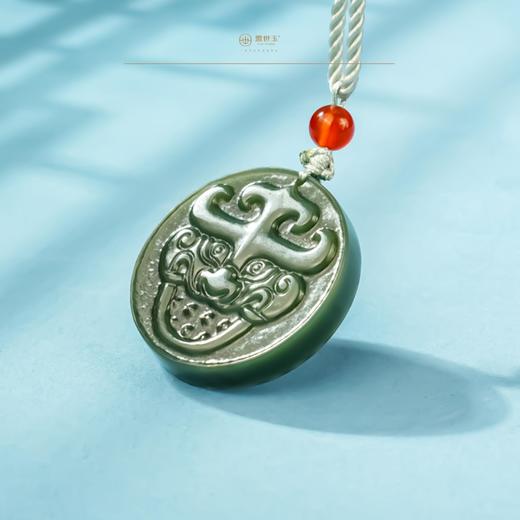 新疆国玉盟世玉和田玉 青灵瑞兽【带证书·顺丰物流】 商品图4