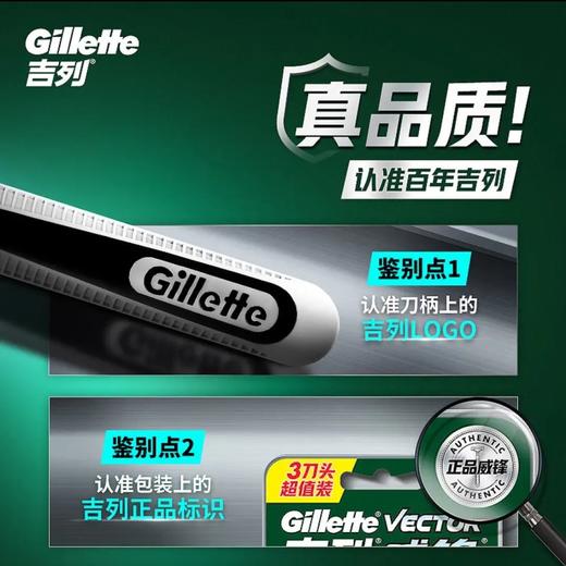 【吉列】威锋剃须刀 1刀架2刀头 | 双层刀片·顺滑不伤肤 | 宿舍神器·每日清爽 | 今日价¥16.9 商品图5