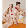 【范丞丞同款】睡衣女莫代尔棉质春秋季情侣男家居服套装换季春夏款 商品缩略图3