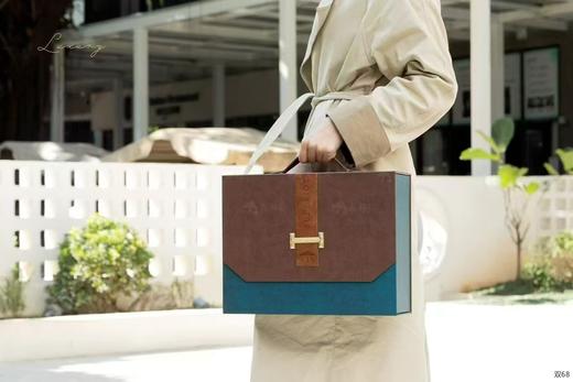 商务双支礼盒（棕蓝） 商品图1