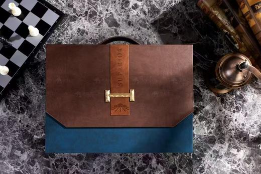 商务双支礼盒（棕蓝） 商品图0