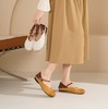 西村名物2025年春季新款舒适平底小圆头民族风浅口单鞋X25AE14301 商品缩略图1