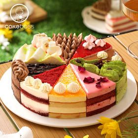 十全十美 水果十拼慕斯蛋糕  全国包邮