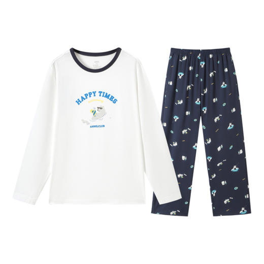 男童长袖家居服套装春季新款安奈儿童装JB511054 商品图6