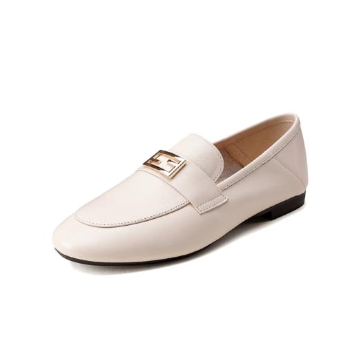 西村名物2025年春季新款轻便平底软底防滑舒适百搭乐福鞋T25AM14901 商品图9