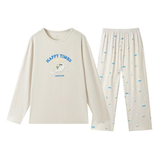 男童长袖家居服套装春季新款安奈儿童装JB511054 商品图8